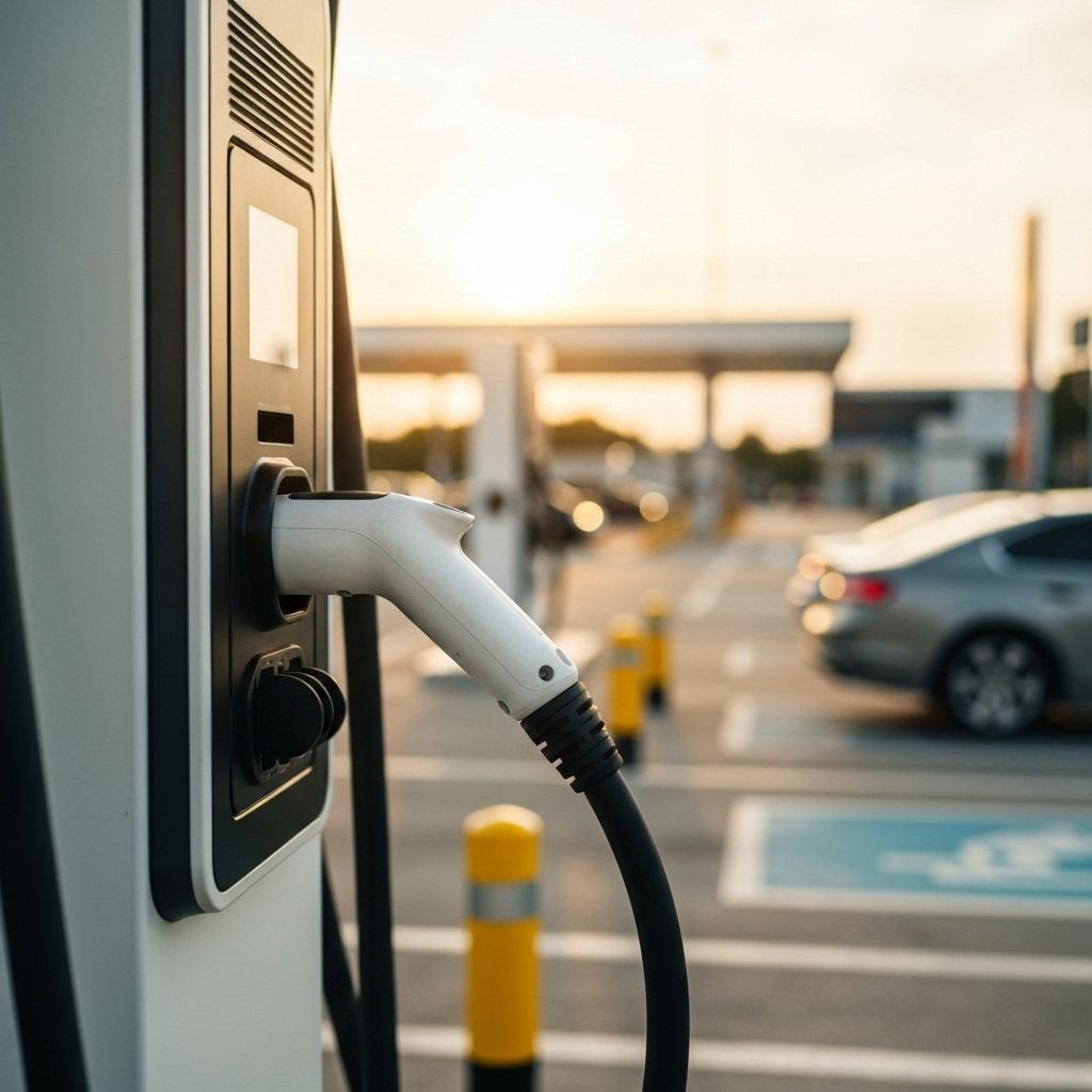 Joulepoint JP-DC fast charger installed at a public site