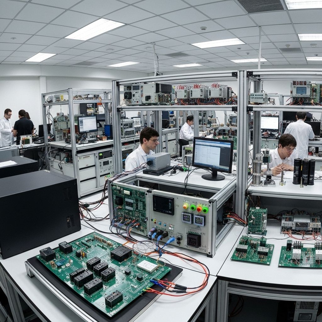 Joulepoint power-electronics characterisation lab in Hyderabad